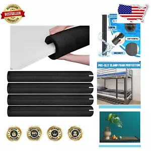 Versatile 4 Pack 40 Inch Black Pool Noodles for Floating, Crafts & Protection - Picture 1 of 9