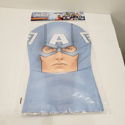 Captain America Partysuit Mask Marvel Avengers Assemble Halloween Costume - Image 1 of 3
