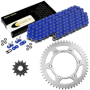 Blue O-Ring Drive Chain & Sprockets Kit for Yamaha YZ250F 2012-2017 - Picture 1 of 8