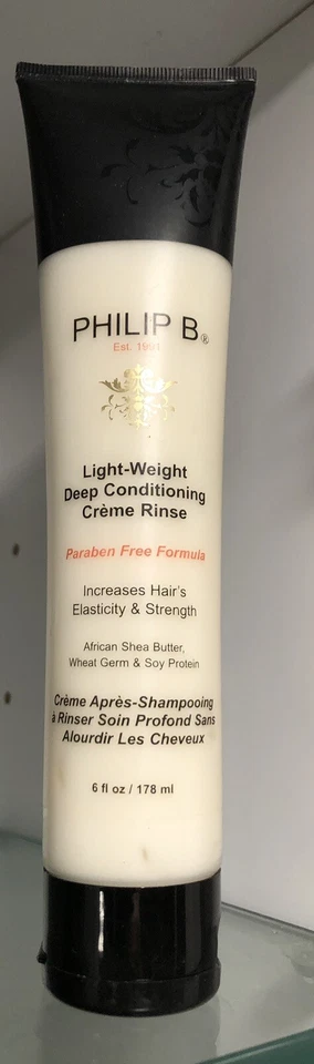 Creme condicionador profundo peso leve Philip B 6floz novo lacrado - Imagem 1 de 1