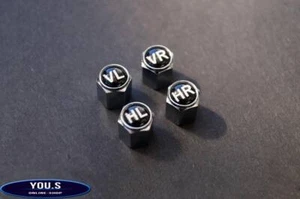 8 Piece Valve Caps With Wheel Markers for Car - Bjk - Picture 1 of 1