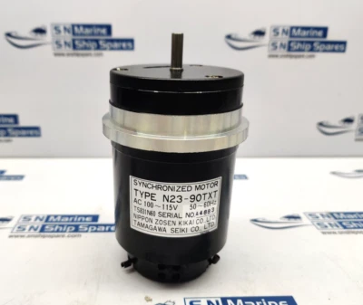 Tamagawa Seiki N23-90TXT Synchronized Motor AC 110~115V 50/60Hz TS831N60 - Image 1 of 4