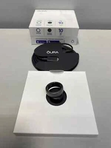 New In Box Oura Ring Gen 3 Oura Ring Gen 3 Horizon Black Choose Size 6 to 13 - Picture 1 of 7