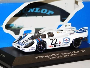 PORSCHE 917K MARTINI #2 MARKO/VAN LENNEP WINNER LE MANS 1971 IXO LM1971 1/43 - Foto 1 di 1
