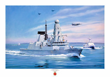 HMS Defender, The Black Sea Incident 23 June 2021 A4 print