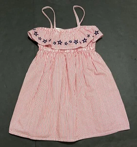 Girl's Tea Collection Dark Red Butterfly Dress Size 8 EUC - Picture 1 of 3