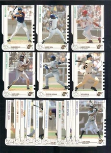 17 2002 TOPPS 10 DIEZ TROQUELADOS LOTE PUJOLS SOSA GONZALEZ - Imagen 1 de 1