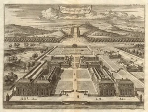 'The Hospitall at Greenwich'. Now the old Royal Naval College. STOW/STRYPE 1720 - Picture 1 of 1