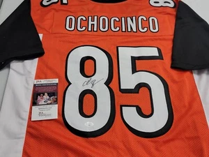 CHAD OCHOCINCO JOHNSON SIGNED AUTOGRAPHED Jersey CINCINATTI BANGELS JSA COA - Picture 1 of 3