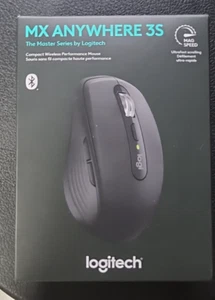 Brand New Logitech MX ANYWHERE 3S Compact Performance Black Mouse 910-006928 NIB - Photo 1/1