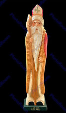 Vtg Grandeur Noel Carved Wooden Santa's of the World 15.5" Tall - Poland 1909