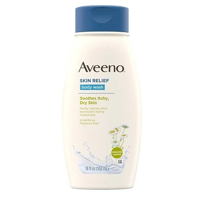 Aveeno Skin Relief Body Wash with Chamomile Scent & Soothing Oat, 18 oz - Image 1 of 2