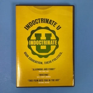 INDOCTRINATE U / OUR EDUCATION. THEIR POLITICS. A FILM BY COYNE MALONEY DVD - Picture 1 of 2