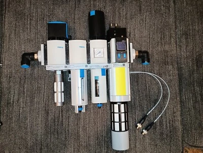 FESTO MS6-SV-1/2-D-10V24P-2M12-SO-AG , MS6-LFR-1/2-D7-C-R-V-AD1-AS, M56-LWS, MS6 - Image 1 of 4