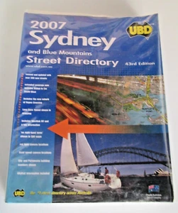 UBD Sydney & Blue Mountains Street Directory 2007 43rd Edition FREE POSTAGE - Picture 1 of 5