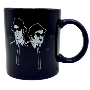 Taza de café negra con tira de puesta de sol Blues Brothers House of Blues - Imagen 1 de 7