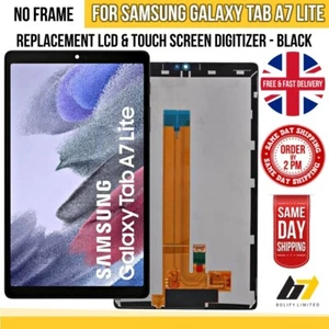 Touch Screen Digitizer & LCD Display For Samsung Tab A7 Lite 2021 SM-T225 BLACK - Picture 1 of 4