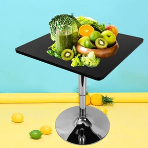 Square Bar Table Height Adjustable Stainless Steel Leg and Base for Kitchen Home - Picture 1 of 12