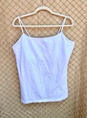 Ambiance Talla 2X Mujer Blanco Correa Ajustable Camisola Top Interior Estante Sujetador Foto 1 de 2