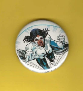Captain Marvel Monica Rambeau Pin Back 2" Comic Button - Picture 1 of 2