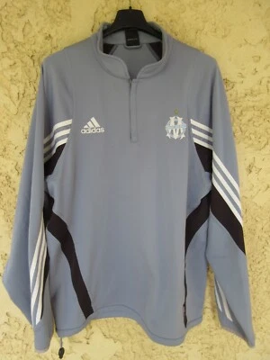 Sweat Maillot OM OLYMPIQUE DE MARSEILLE 2004 ADIDAS vintage shirt training XL - Photo 1/4