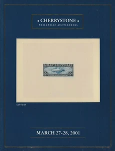 Cherrystone Philatelic Auctioneers Catalog March 27-28, 2001 - Picture 1 of 1