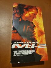 M:i-2 Mission Impossible 2 VHS VCR Video Tape Movie Tom Cruise 
