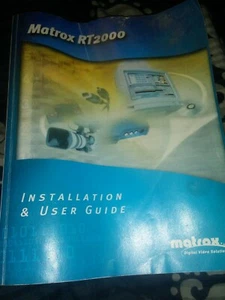 Matrox RT2000 Installation & User Guide Manual - Picture 1 of 4