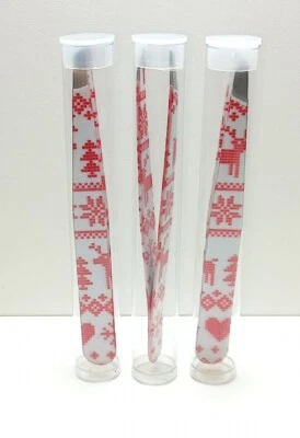 BECKER MANICURE 3x Becker - Erbe Solingen Augenbraun Pinzette 9,5cm Schräge Spitze 3 Stück