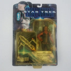 1996 Playmates Star Trek First Contact LILY + Accessories 16110 - Picture 1 of 2