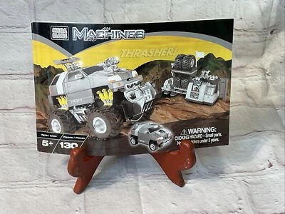 Mega Bloks Machines THRASHER Tank Instruction Manual Book Only Replacement No Bk - Image 1 of 4