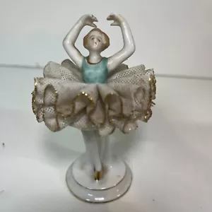 4” Vintage Porcelain Japanese Ballerina Figurine - Picture 1 of 8
