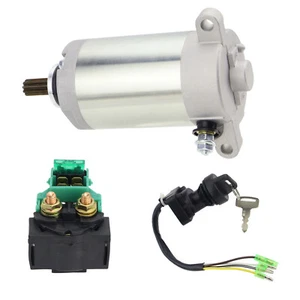 Soarider Starter&Relay For Kawasaki Bayou 220 KLF220 1988-1995 18716 with Switch - Imagen 1 de 11