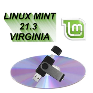 Linux Mint 21.3 Cinnamon 64bit Version DVD Or 16GB USB - USB TYPE-C - Picture 1 of 5