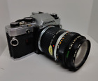 Olympus OM10 Camera + 50mm F1.8 Lens + filter+ batteries + Tokina o/om Doubler 