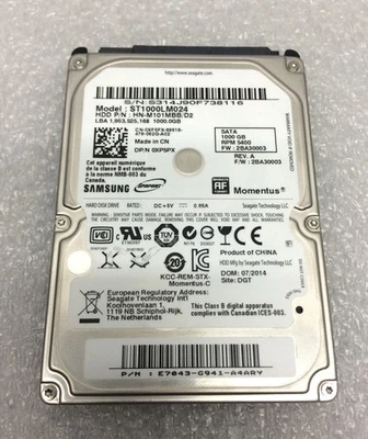 Dell Samsung 1TB 5.4K SATA 2.5'' Laptop Hard Drive - Image 1 of 3