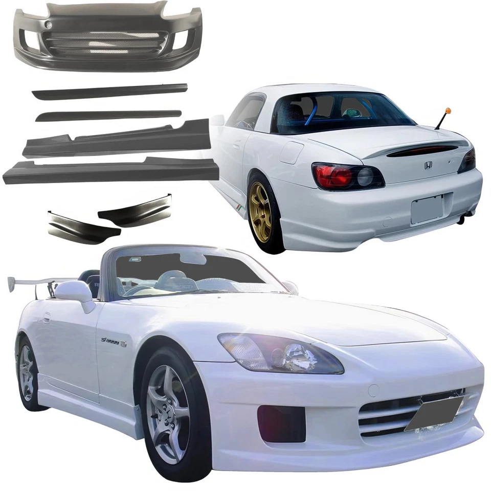 VSaero FRP GSPO Body Kit 7pc AP1 for S2000 Honda 00-03 vsaero_108323 Foto 1 de 3