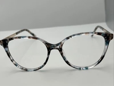 BEBE BB5215 400 Azul Floral 52-16-135 Monturas de Gafas Bisagras Flexibles M53 Foto 1 de 4