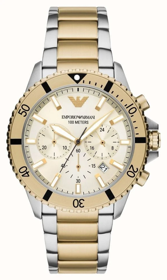ARMANI MENS WORLD EXPLORER WATCH AR11606 - CERTIFICATE -WARRANTY - RRP 389.00 - Image 1 of 2
