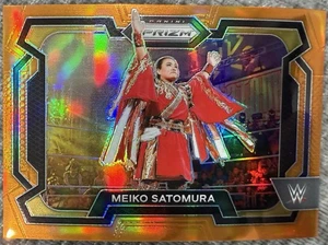2024 WWE Prizm Meiko Satomura Orange /99 NXT UK #83 SP - Picture 1 of 2