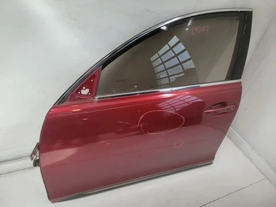 Lexus GS300 2006 puerta delantera del conductor con memoria - rojo Matador *pequeñas abolladuras* Foto 1 de 4