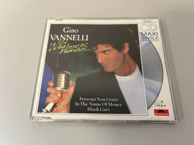 Gino Vannelli – Wild Horses - Maxi CD Single © 1987 (rare slimcase Edition) - Bild 1 von 2