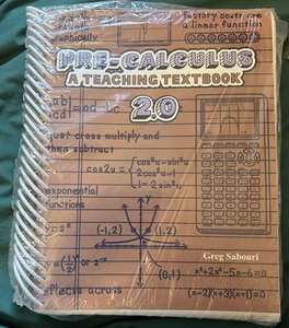 A Teaching Textbook: Pre-Calculus 2.0 Textbook & Answer Key/Test Bank - Picture 1 of 2