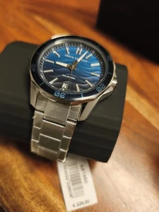 Herrenuhr EMPORIO ARMANI AR11528 Chrono Edelstahl Blau Sub 100mt - Bild 1 von 5