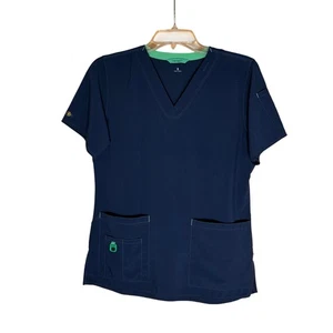Carhartt Force Kurzarm Scrub Top in Dunkelblau. Größe S - Bild 1 von 6