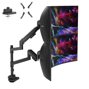 G-PACK PRO Dual Monitorarm für 17-57 Zoll Ultrawide Bildschirme - Heavy Duty Mon... - Bild 1 von 9