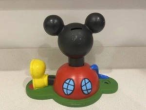 Mickey Mouse ClubHouse Disney Store Piggy Bank Rare- USED - Picture 1 of 11