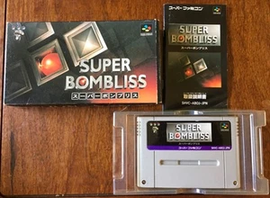 Super Bombliss SFC Super Famicom - Juego Completo en Caja CIB Japón - Imagen 1 de 4