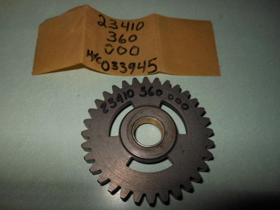 Honda CR125M-M1 1974-75 engranaje 32 dientes # 23410-360-000 NOS Foto 1 de 1