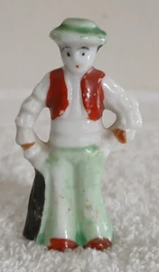 Porcelain Bullfighter Figurine From Japan 2.5" Tall Vintage - Bild 1 von 15